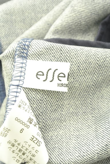 クリックで大画像表示 HIROKO BIS(ヒロコビス)の古着「essentiel HIROKO BIS フェイクデニムプリントミニスカート(ミニスカート)」大画像6へ