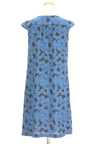 HIROKO BIS（ヒロコビス）の古着「総柄ノースリワンピース（ワンピース・チュニック）」大画像２へ