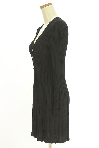 HIROKO BIS（ヒロコビス）の古着「リブニットカーディガン（カーディガン・ボレロ）」大画像３へ