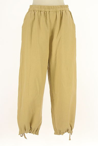 Samansa Mos2（サマンサモスモス）の古着「裾ドロストツイルパンツ（パンツ）」大画像１へ