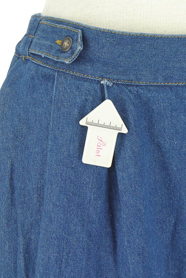 Samansa Mos2（サマンサモスモス）の古着「タックワイドテーパードデニム（デニムパンツ）」大画像５へ