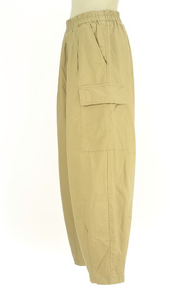 Samansa Mos2（サマンサモスモス）の古着「ワイドカーゴチノパンツ（パンツ）」大画像３へ