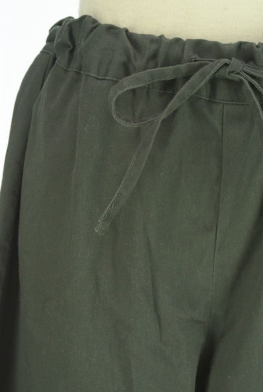 Samansa Mos2（サマンサモスモス）の古着「ウエストドロストセミワイドパンツ（パンツ）」大画像４へ