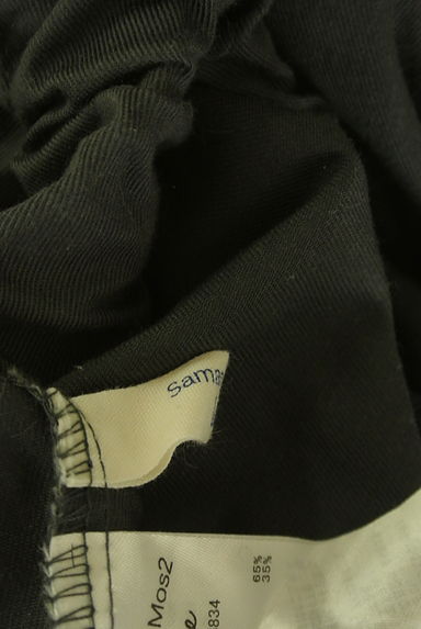 Samansa Mos2（サマンサモスモス）の古着「ウエストドロストセミワイドパンツ（パンツ）」大画像６へ