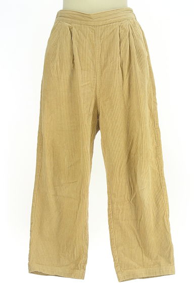 Samansa Mos2（サマンサモスモス）の古着「コーデュロイツータックワイドパンツ（パンツ）」大画像１へ