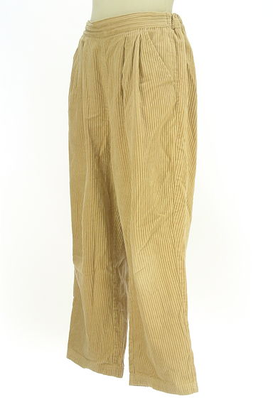 Samansa Mos2（サマンサモスモス）の古着「コーデュロイツータックワイドパンツ（パンツ）」大画像３へ
