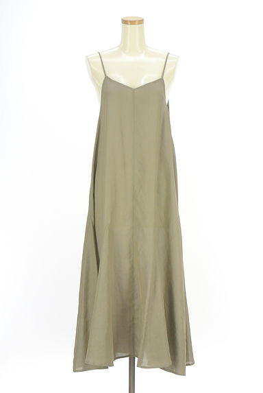 Samansa Mos2（サマンサモスモス）の古着「Samansa Mos2 blue フレアキャミワンピ（キャミワンピース）」大画像１へ