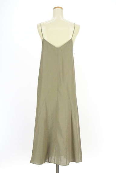 Samansa Mos2（サマンサモスモス）の古着「Samansa Mos2 blue フレアキャミワンピ（キャミワンピース）」大画像２へ