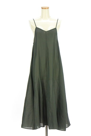 Samansa Mos2（サマンサモスモス）の古着「Samansa Mos2 blue フレアキャミワンピ（キャミワンピース）」大画像１へ