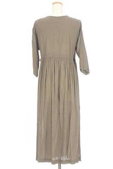 クリックで大画像表示 Samansa Mos2(サマンサモスモス)の古着「Samansa Mos2 blue カシュクールシアーカーディガン(カーディガン・ボレロ)」大画像2へ