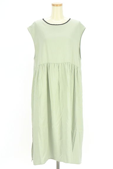 Samansa Mos2（サマンサモスモス）の古着「バックオープンノースリワンピース（ワンピース・チュニック）」大画像１へ