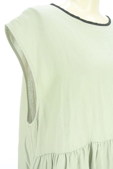 Samansa Mos2（サマンサモスモス）の古着「バックオープンノースリワンピース（ワンピース・チュニック）」大画像４へ