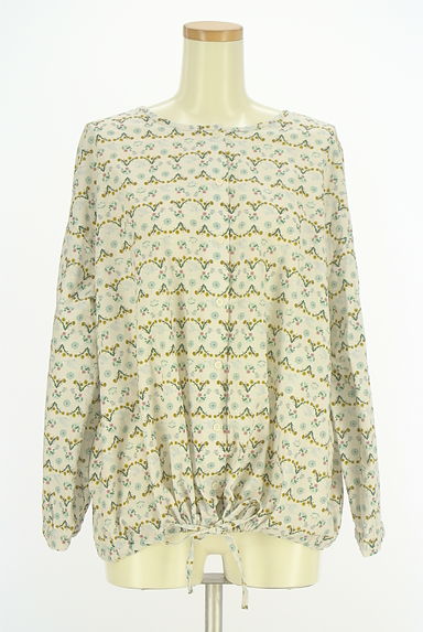 Samansa Mos2（サマンサモスモス）の古着「総柄ブラウス（ブラウス）」大画像１へ