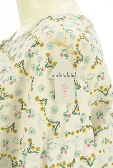 Samansa Mos2（サマンサモスモス）の古着「総柄ブラウス（ブラウス）」大画像５へ