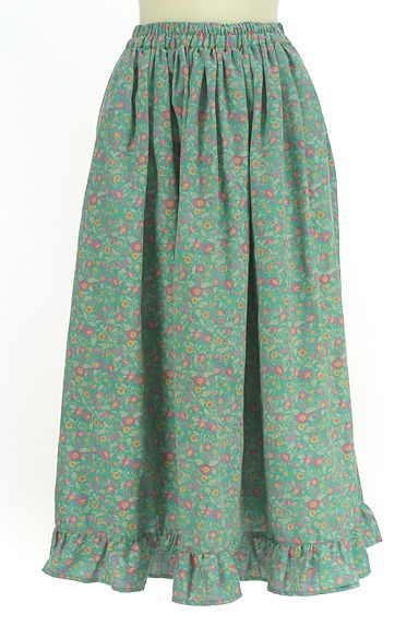 Samansa Mos2（サマンサモスモス）の古着「花柄ロングスカート（ロングスカート・マキシスカート）」大画像１へ