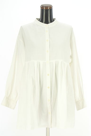 Samansa Mos2（サマンサモスモス）の古着「ウエスト切替フレアブラウス（ブラウス）」大画像１へ