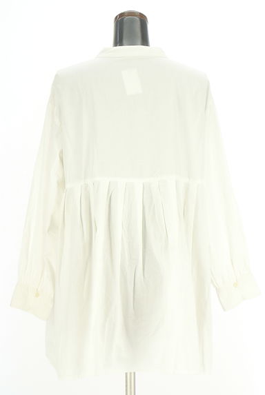 Samansa Mos2（サマンサモスモス）の古着「ウエスト切替フレアブラウス（ブラウス）」大画像２へ