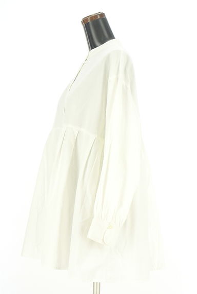 Samansa Mos2（サマンサモスモス）の古着「ウエスト切替フレアブラウス（ブラウス）」大画像３へ