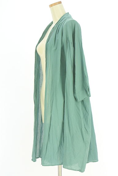 Samansa Mos2（サマンサモスモス）の古着「コットンロングカーディガン（カーディガン・ボレロ）」大画像３へ