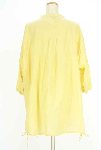 Samansa Mos2（サマンサモスモス）の古着「バンドカラーシャツ（ブラウス）」大画像２へ