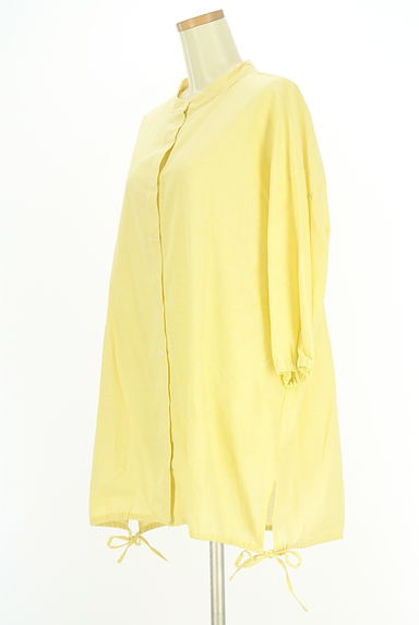 Samansa Mos2（サマンサモスモス）の古着「バンドカラーシャツ（ブラウス）」大画像３へ