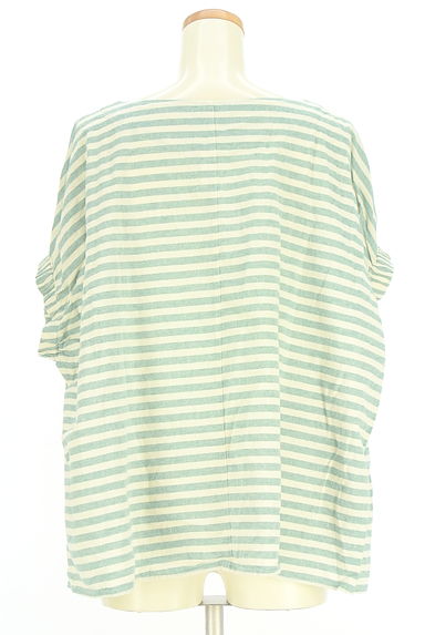 Samansa Mos2（サマンサモスモス）の古着「ボーダー柄カットソー（カットソー・プルオーバー）」大画像２へ