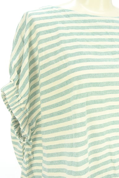 Samansa Mos2（サマンサモスモス）の古着「ボーダー柄カットソー（カットソー・プルオーバー）」大画像４へ