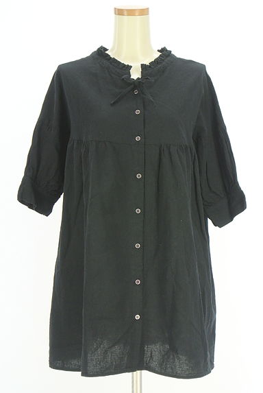 Samansa Mos2（サマンサモスモス）の古着「6分袖ブラウス（カットソー・プルオーバー）」大画像１へ