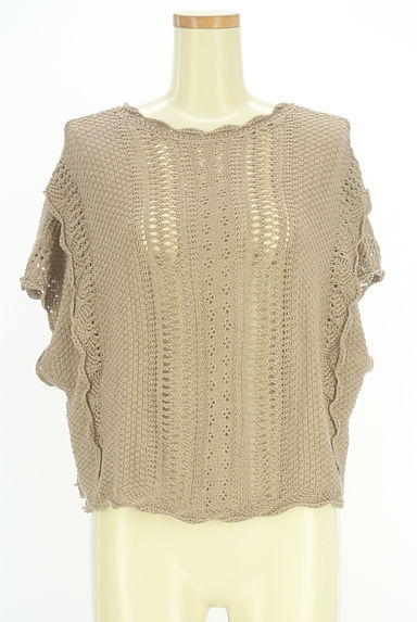 Samansa Mos2（サマンサモスモス）の古着「透かし編みニットベスト（ニット）」大画像１へ