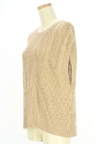 Samansa Mos2（サマンサモスモス）の古着「パッチワークニットベスト（ベスト・ジレ）」大画像３へ