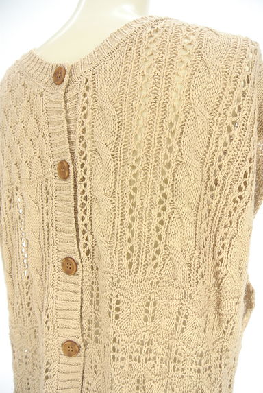 Samansa Mos2（サマンサモスモス）の古着「パッチワークニットベスト（ベスト・ジレ）」大画像５へ