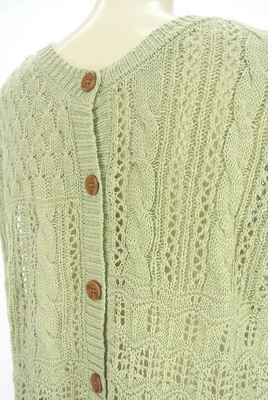 Samansa Mos2（サマンサモスモス）の古着「パッチワークニットベスト（ベスト・ジレ）」大画像５へ