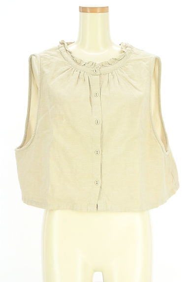 クリックで大画像表示 Samansa Mos2(サマンサモスモス)の古着「背中オープンベスト(ベスト・ジレ)」大画像1へ