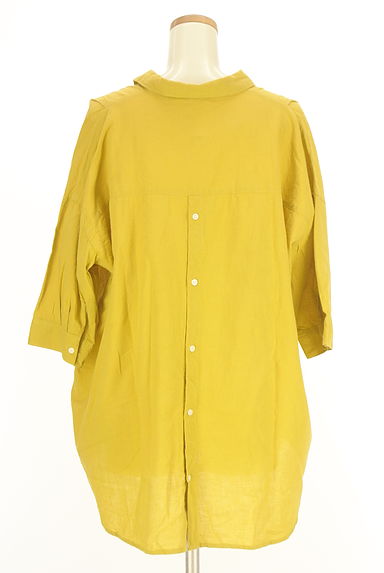 Samansa Mos2（サマンサモスモス）の古着「オーバーサイズスキッパーブラウス（ブラウス）」大画像２へ