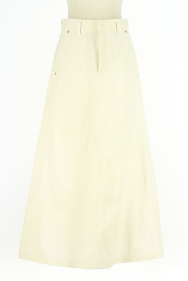 クリックで大画像表示 Spick and Span(スピック&スパン)の古着「コットンロングフレアスカート(ロングスカート・マキシスカート)」大画像1へ