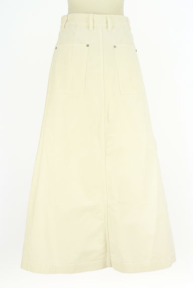 クリックで大画像表示 Spick and Span(スピック&スパン)の古着「コットンロングフレアスカート(ロングスカート・マキシスカート)」大画像2へ