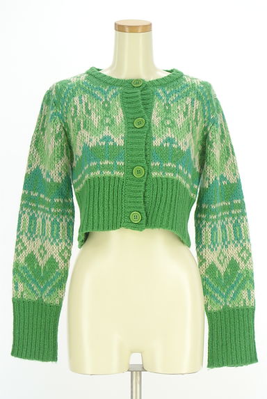 SLY（スライ）の古着「ショートニットカーディガン（カーディガン・ボレロ）」大画像１へ