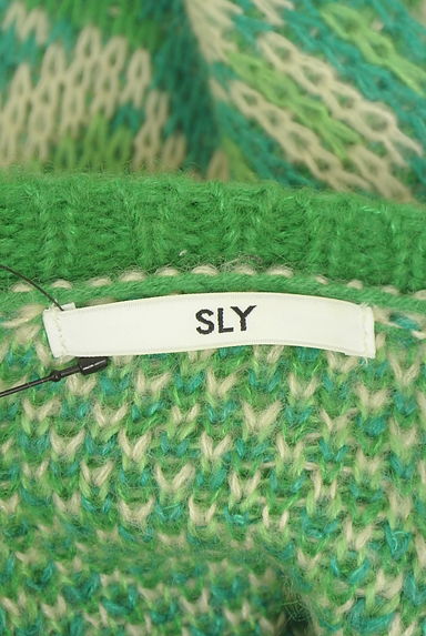 SLY（スライ）の古着「ショートニットカーディガン（カーディガン・ボレロ）」大画像６へ