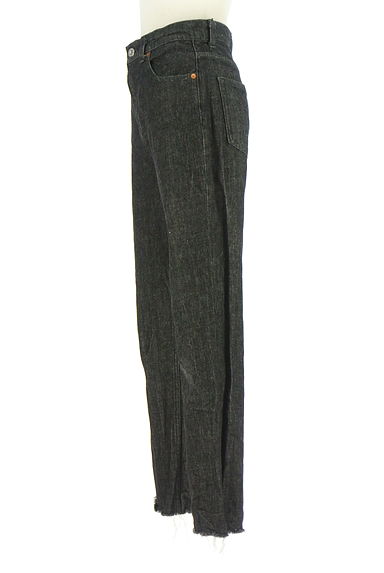 MOUSSY（マウジー）の古着「ハイウエストカットオフスリムデニム（デニムパンツ）」大画像３へ