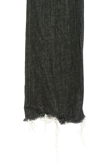 MOUSSY（マウジー）の古着「ハイウエストカットオフスリムデニム（デニムパンツ）」大画像４へ