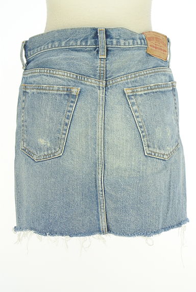 MOUSSY（マウジー）の古着「カットオフデニムミニスカート（ミニスカート）」大画像２へ