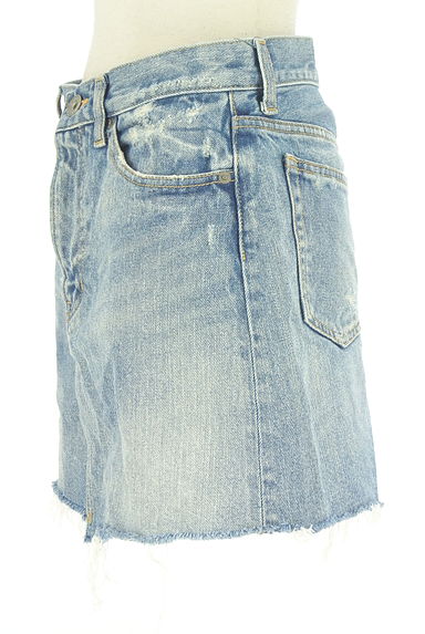 MOUSSY（マウジー）の古着「カットオフデニムミニスカート（ミニスカート）」大画像３へ