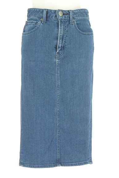 MOUSSY（マウジー）の古着「膝下ストレッチタイトデニムスカート（スカート）」大画像１へ