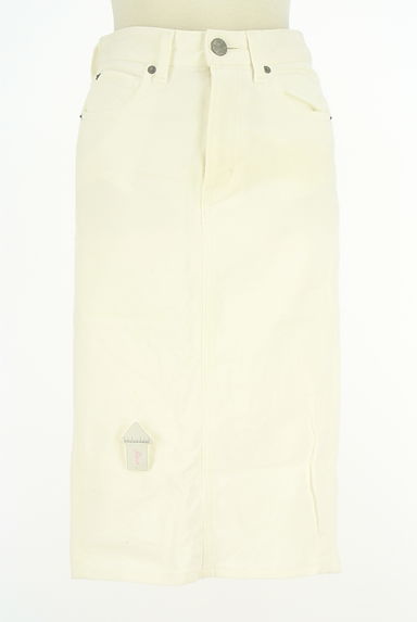 MOUSSY（マウジー）の古着「膝下ペンシルデニムスカート（スカート）」大画像４へ