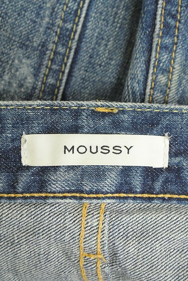 MOUSSY（マウジー）の古着「ダメージ加工スリムデニム（デニムパンツ）」大画像６へ