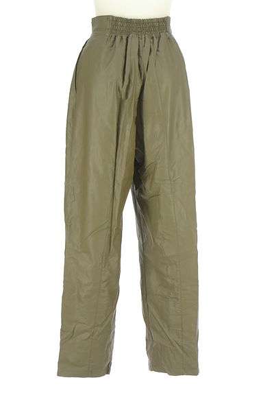 MOUSSY（マウジー）の古着「フェイクレザーテーパードパンツ（パンツ）」大画像２へ