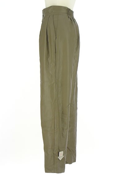 MOUSSY（マウジー）の古着「フェイクレザーテーパードパンツ（パンツ）」大画像４へ