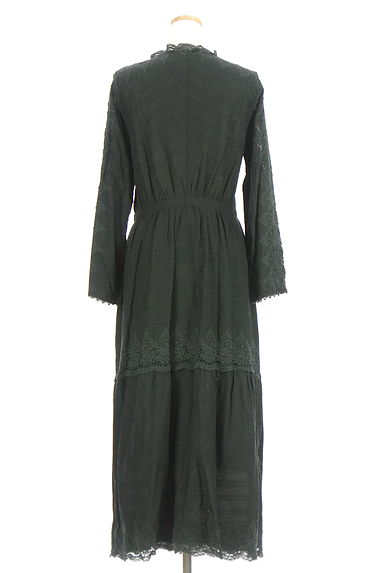 MOUSSY（マウジー）の古着「刺繍レース入りシャツワンピース（ワンピース・チュニック）」大画像２へ