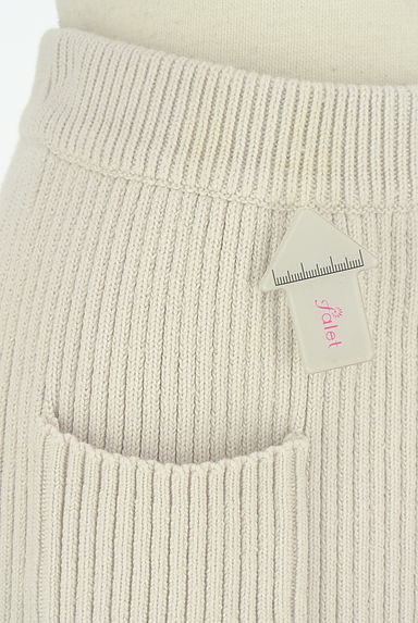 MOUSSY（マウジー）の古着「膝下丈リブニットタイトスカート（スカート）」大画像５へ