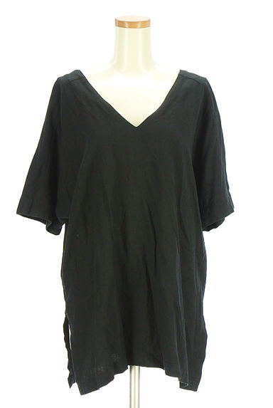 MOUSSY（マウジー）の古着「Vネックドルマンカットソー（カットソー・プルオーバー）」大画像１へ